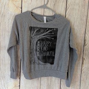 Holiday 🍁 Top ~ Be Thankful | Small | Long Sleeve